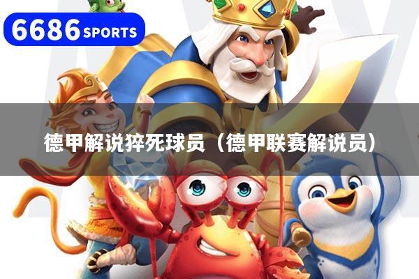 德甲解说猝死球员(德甲联赛解说员)